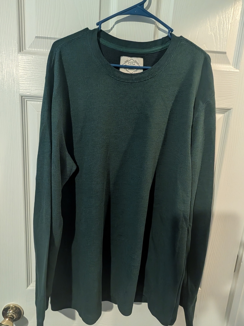 St. John's Bay Men's Crewneck Sweater in Deep Green